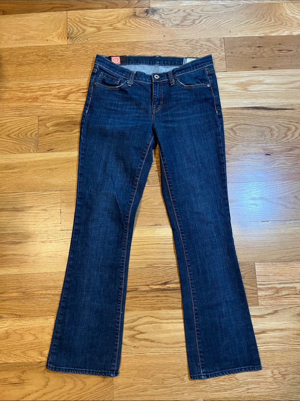 Vintage Early 2000s GAP 1969 Premium Low Rise Boot Cut Jeans, Size 8